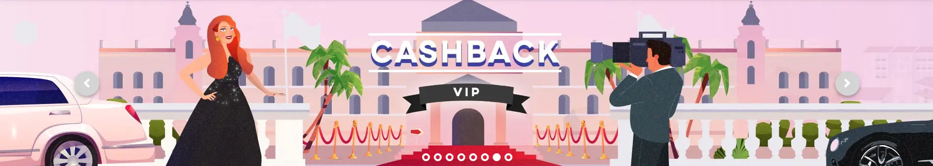 cashback VIP GATE 777 CASINO